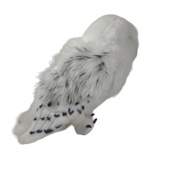 Harry Potter Hedwig the Owl Plush by The Noble Collection 17" White/Black - Picture 4 of 10